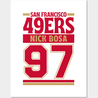 San Francisco 49ERS Bosa 97 Edition 3 Posters and Art